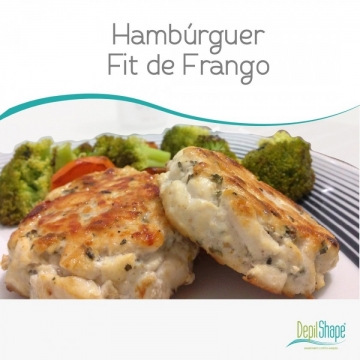 Hamburguer Fit de Frango